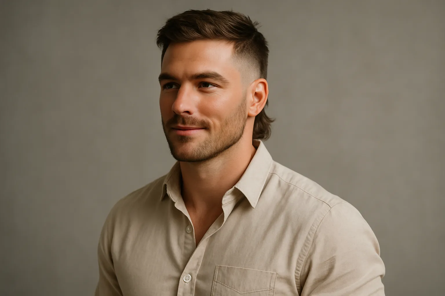 Mullet met fade