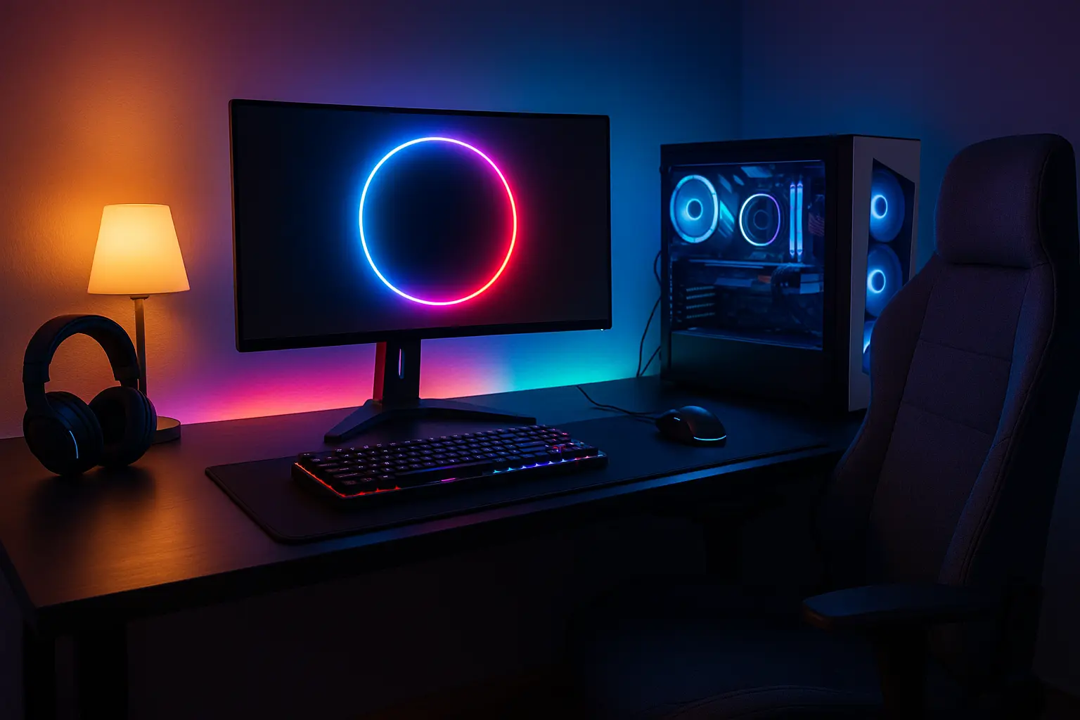 Nog een mooie gaming set-up